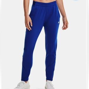Blue under armor sweatpants